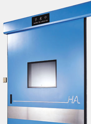 comprar HUAAO Médico Automático Porta Deslizante Sala de Operação Deslizante Purificação Alumínio Portas Deslizantes Aéreo Apertado Porta de Sala Limpa online manufacture