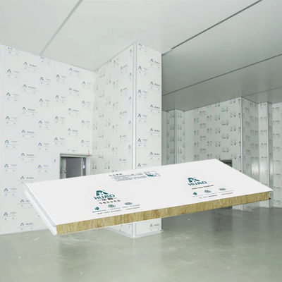 comprar Máquina de lã de rocha feita de sala limpa painel de sanduíche isolamento acústico 950mm 1150mm largura online manufacture