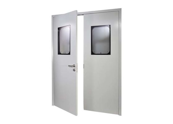 comprar Porta balançante de quarto limpo de aço à prova de fogo Porta de sala de operações médica online manufacture