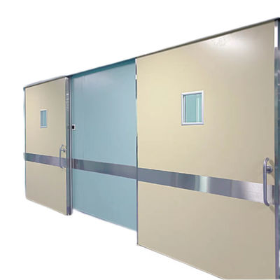 comprar Dimensões personalizadas Portão de operação de teatro do hospital Sala limpa Portas deslizantes online manufacture