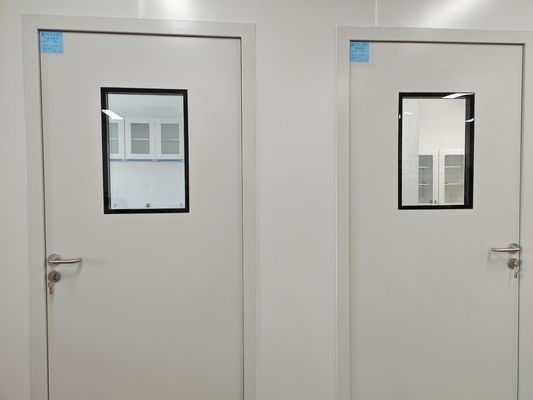 comprar Porta de quarto limpo de aço modular Porta giratória hermética 250 mm de espessura da parede para laboratório online manufacture