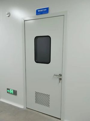 comprar Porta balançante de quarto limpo de aço com isolamento térmico Portas de segurança de hospital modulares online manufacture