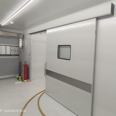 comprar GMP Farmacêutico Sala Limpa Automática Porta Deslizante Com Painel de Aço Inoxidável online manufacture