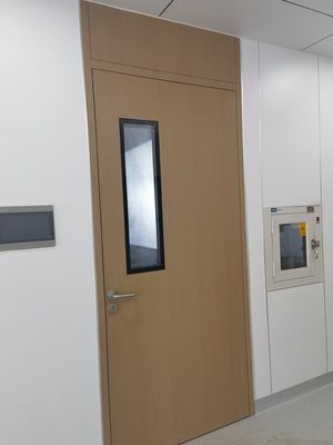 comprar Porta única de aço de madeira para hotel, apartamento do hospital escolar online manufacture