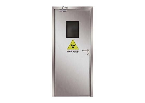 comprar Galvanizado 304SS Proteção contra radiações Porta de chumbo de raios X Para Hospital Farmácia Médica online manufacture