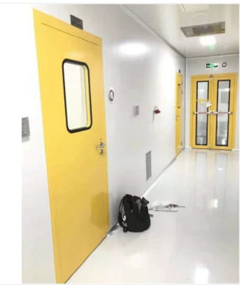 comprar 1.0mm Quadro de aço galvanizado porta balançante de sala limpa para laboratório hospital oficina online manufacture
