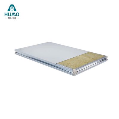 comprar Painel de sanduíche de lã de rocha feito à mão 50mm 75mm 100mm espessura online manufacture