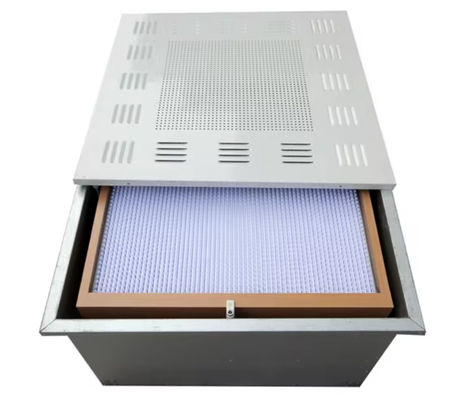 comprar Caixa de filtro HEPA modular de aço inoxidável para filtragem de ar em salas limpas de hospitais online manufacture