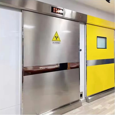 comprar Sala de CT do hospital Raios-X Porta revestida de chumbo Porta blindada de chumbo Porta deslizante automática online manufacture