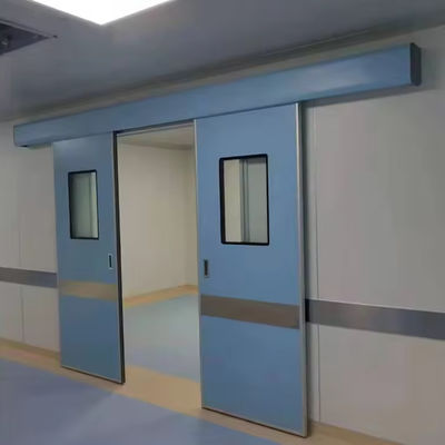Portas deslizantes de laboratório do hospital Portas automáticas de sala limpa 1100x2200mm