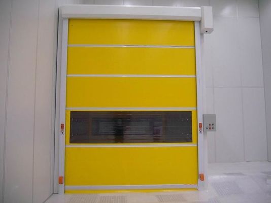 Armazém PVC Porta de Rolamento Rápido, Proteção contra poeira Industrial Roller Shutter Doors